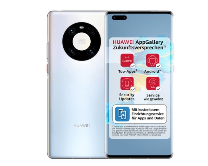 Huawei Mate 40 Pro 256GB Silver, Top Zustand!