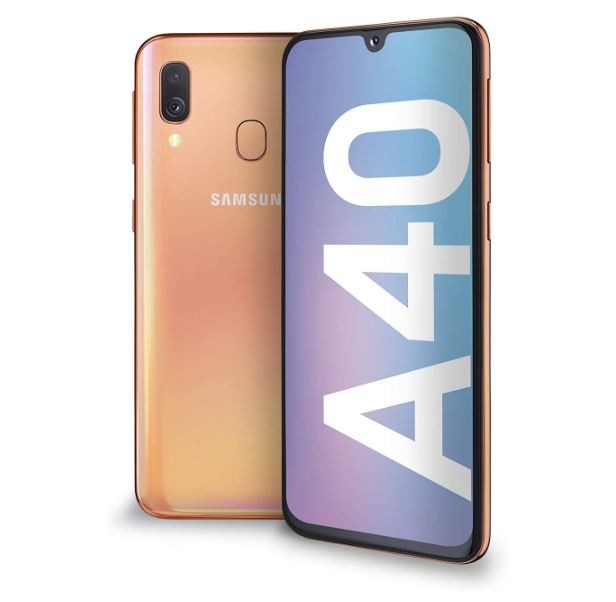 Samsung Galaxy A40 Duos 64GB, Coral, Sehr Gut