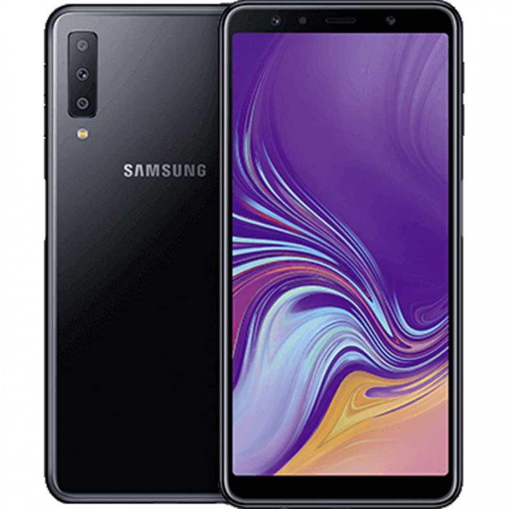 Samsung Galaxy A7 2018 A750 Duos, Schwarz, ohne Simlock, Wie Neu!