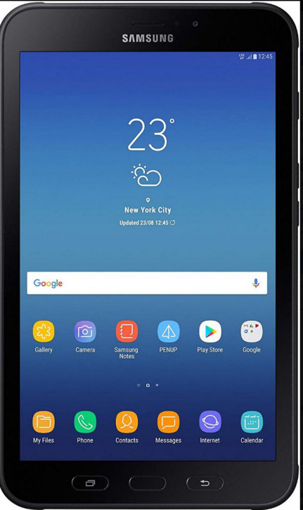 Samsung Galaxy Tab Active 2 WiFi + 4G SM-T395 8" Schwarz, Wie Neu!