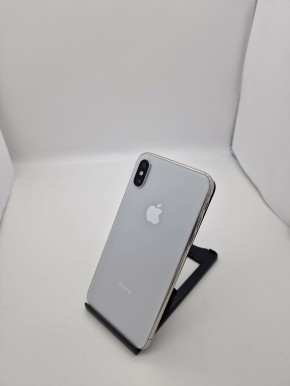 Apple iPhone X 64GB Silver, ohne Simlock, Display defekt