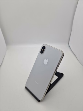 Apple iPhone X 64GB Silver, ohne Simlock, Display defekt